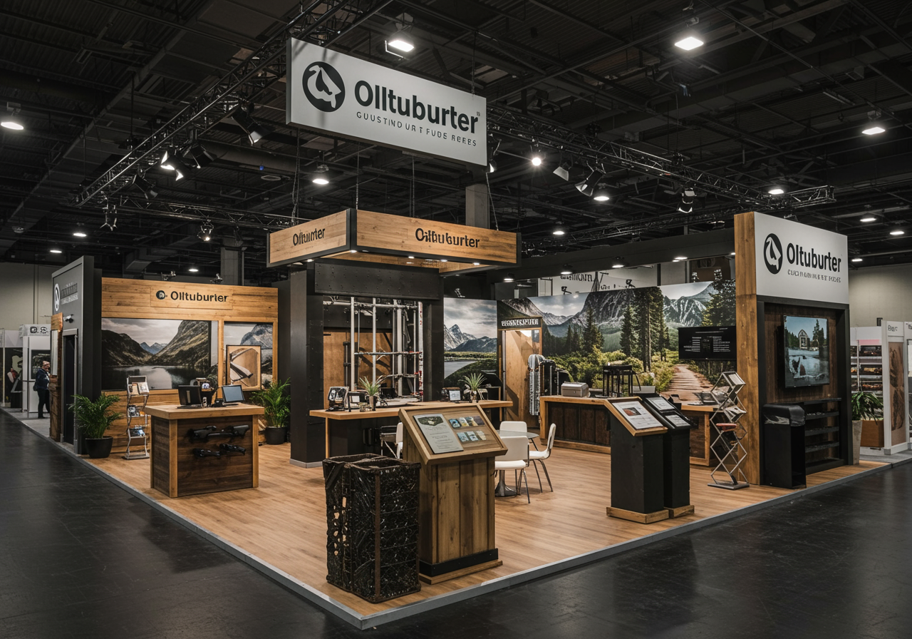 Thermacell trade show island exhibit at IBS Las Vegas