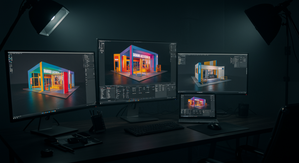 3D Event Visualization | Pop Up Your Brand